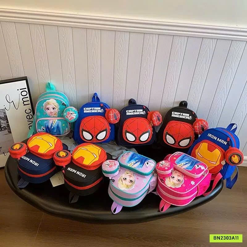 BA LÔ HOẠT HÌNH CHO BÉ