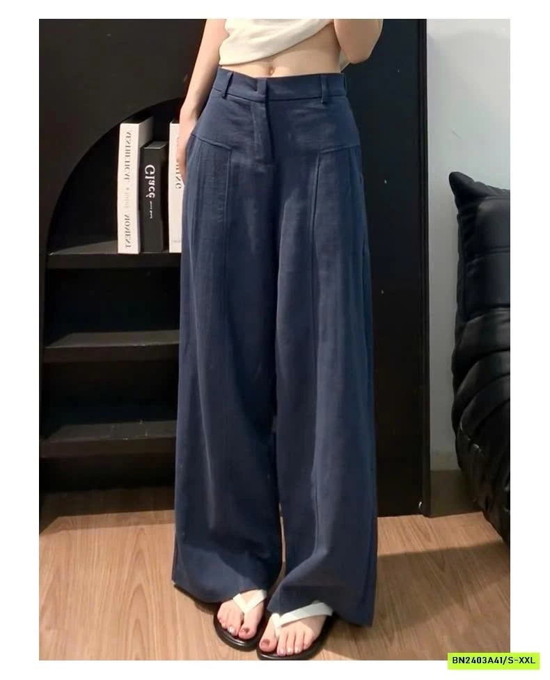 QUẦN ĐŨI SUÔNG ỐNG RỘNG CHO NỮ