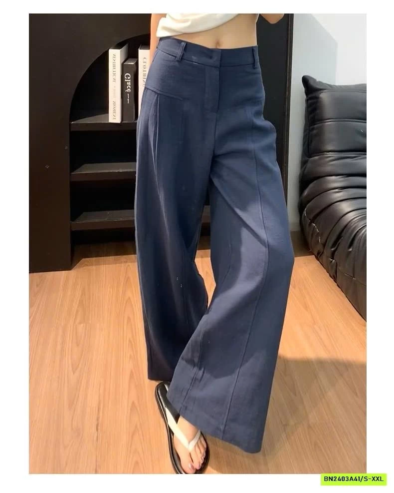 QUẦN ĐŨI SUÔNG ỐNG RỘNG CHO NỮ