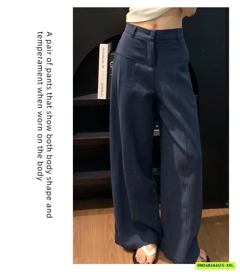 QUẦN ĐŨI SUÔNG ỐNG RỘNG CHO NỮ