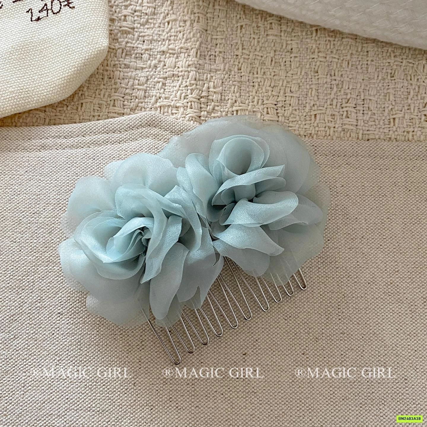 CÀI TÓC HOA HỒNG