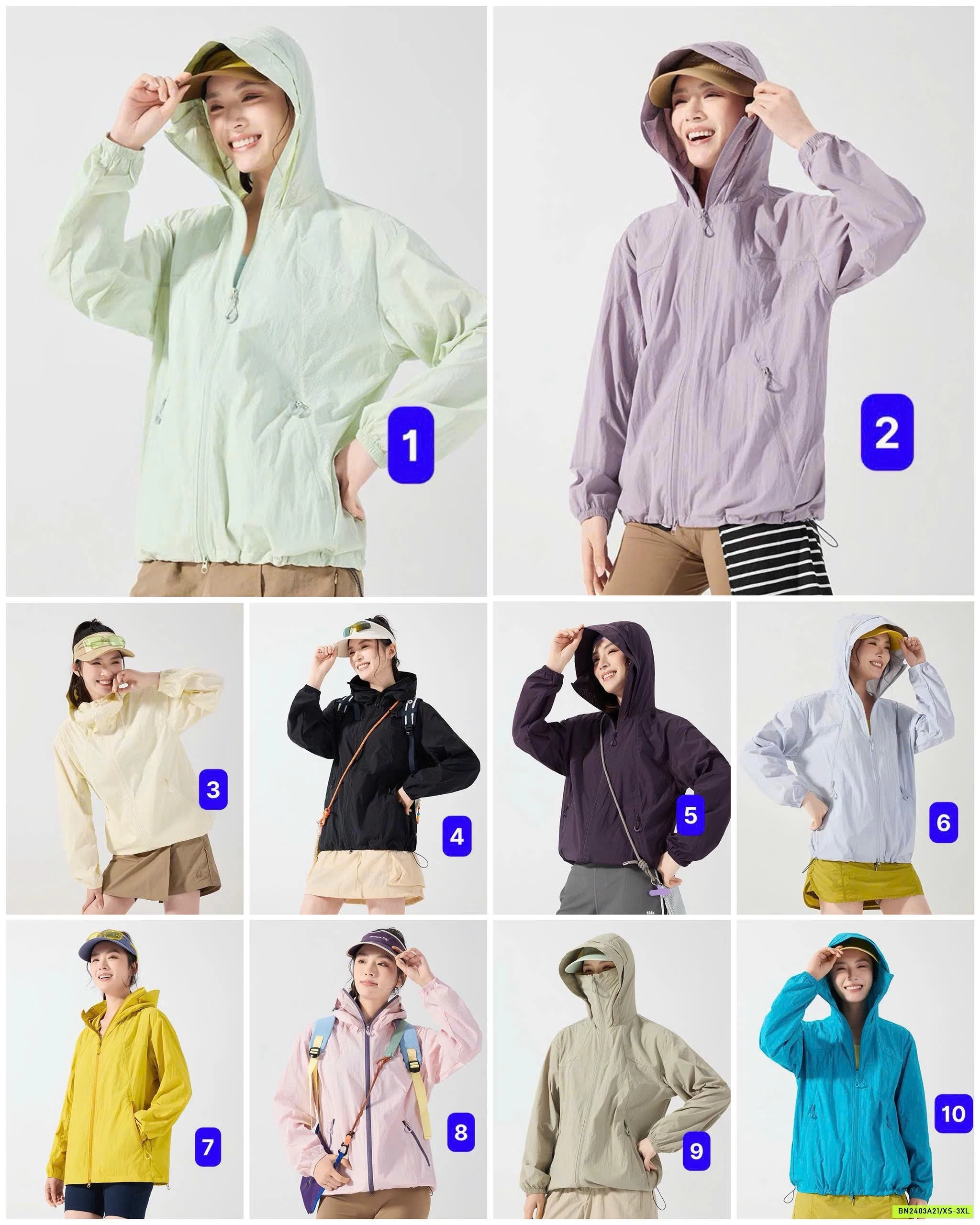 KHOÁC GIÓ CHỐNG NẮNG CAO CẤP