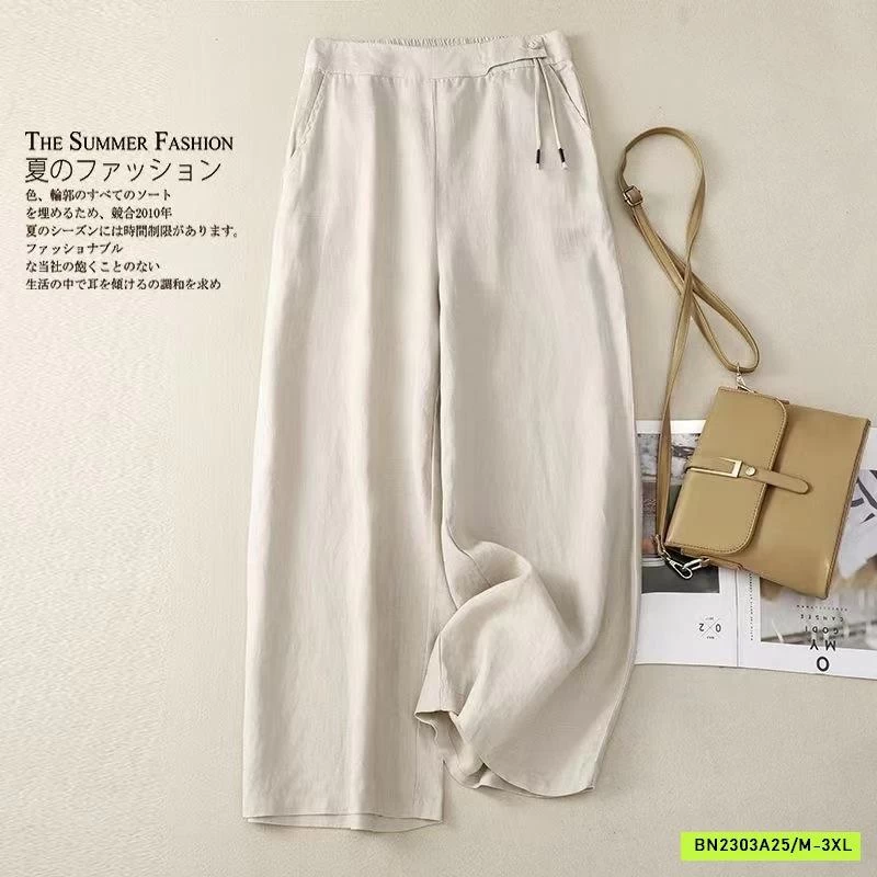 QUẦN SUÔNG ĐŨI CẠP LƯNG CHUN