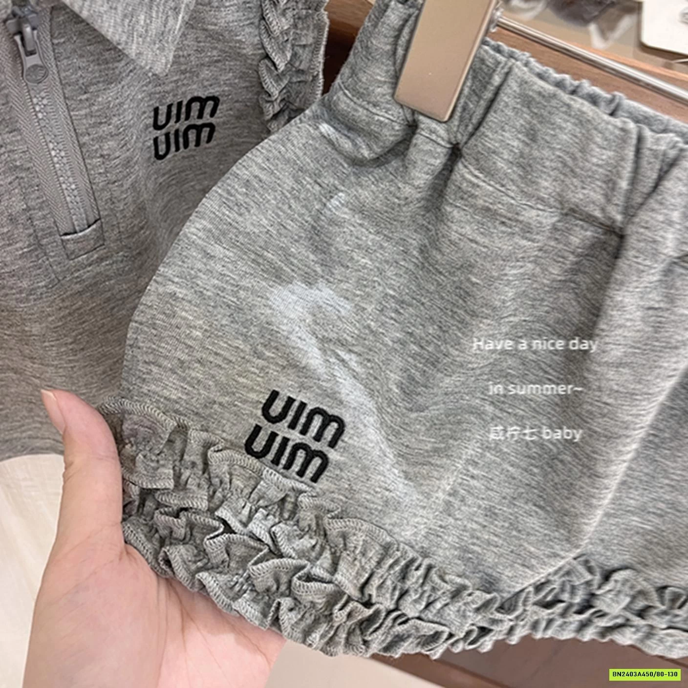 SÉT VÁY XÁM VIỀN BÈO TBABY