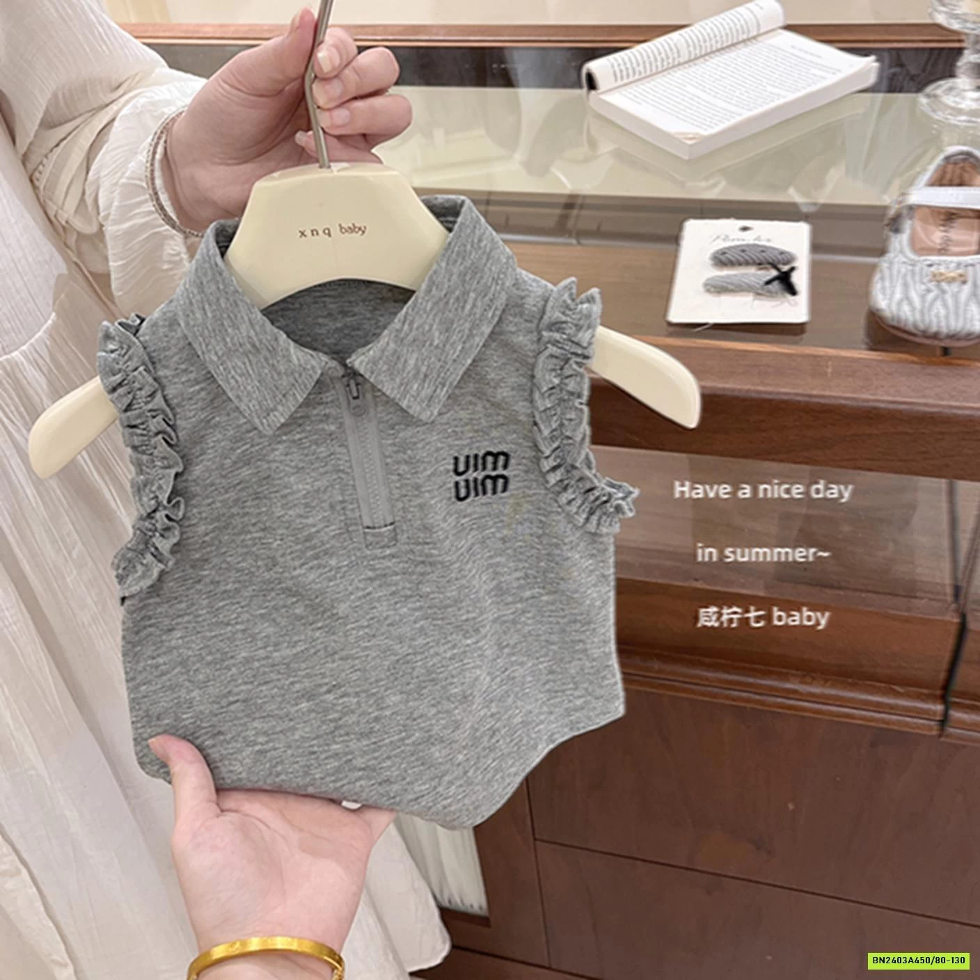 SÉT VÁY XÁM VIỀN BÈO TBABY