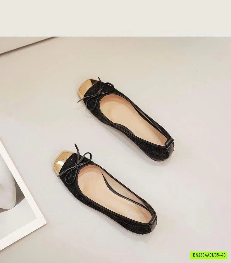 GIÀY BỆT TWEED SANG CHẢNH