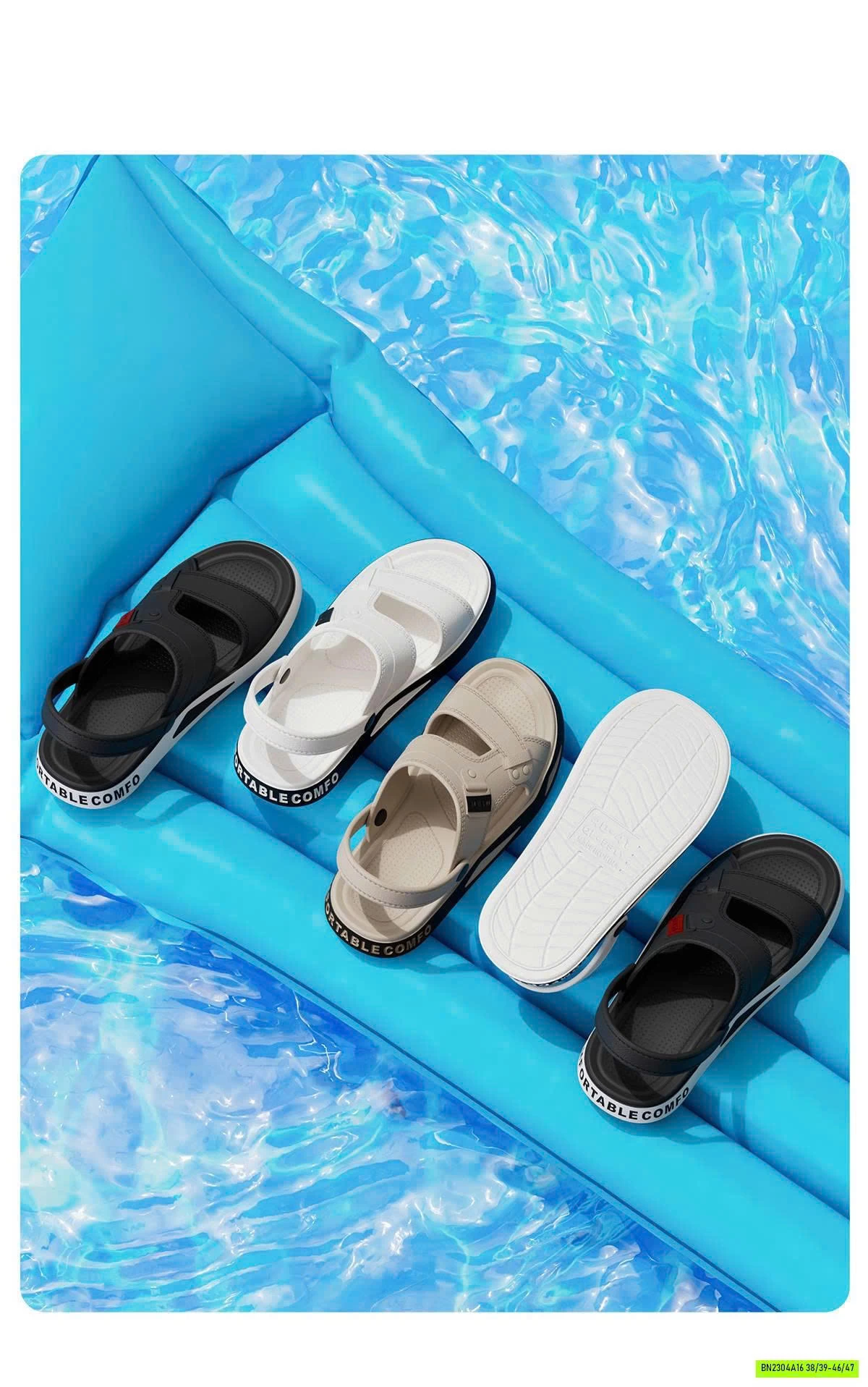 DÉP LÊ GIẢ SANDAL SIÊU NHẸ NAM