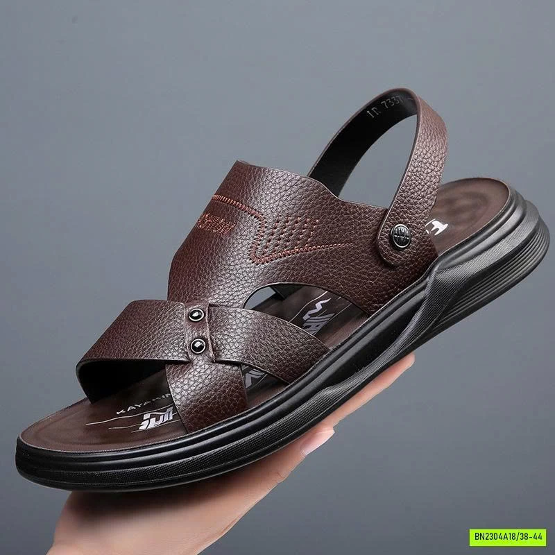 SANDAL DA BÒ CAO CẤP NAM