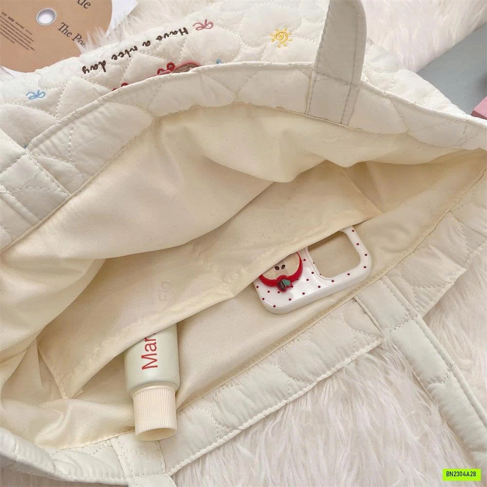 TÚI TRẦN BÔNG THÊU CÚN