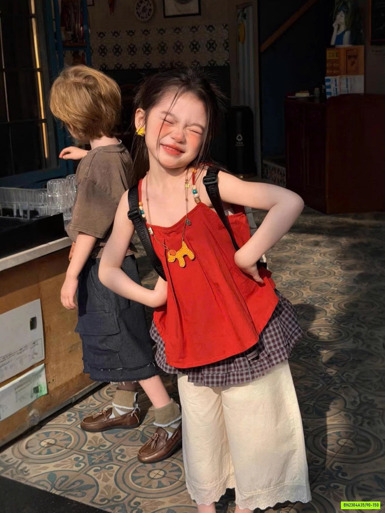 ÁO 2 DÂY MIX QUẦN SUÔNG BABYDOLL