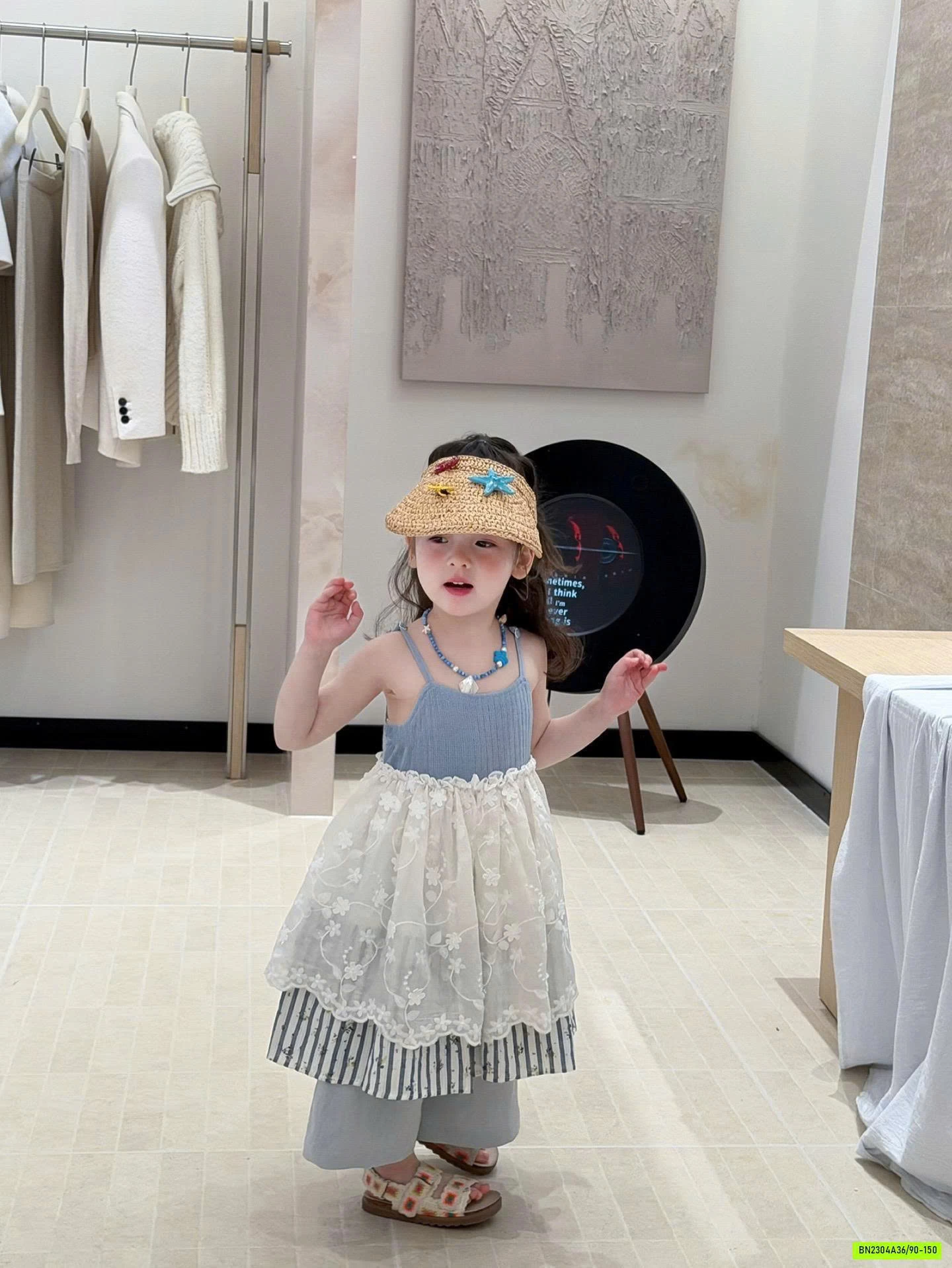 ĐẦM 2 DÂY PHỐI REN