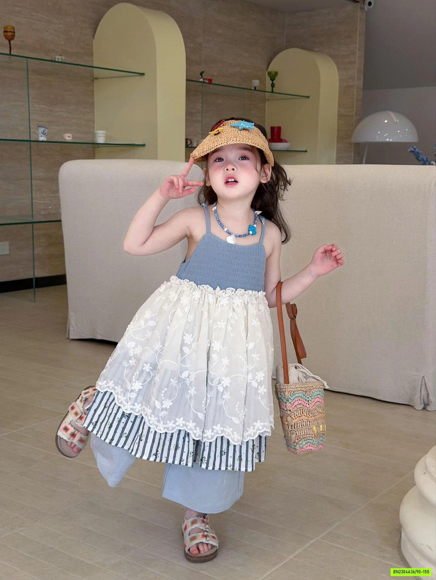 ĐẦM 2 DÂY PHỐI REN