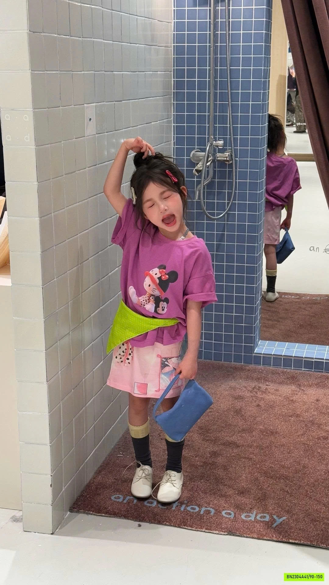 ÁO KITTY MIX CV HỒNG