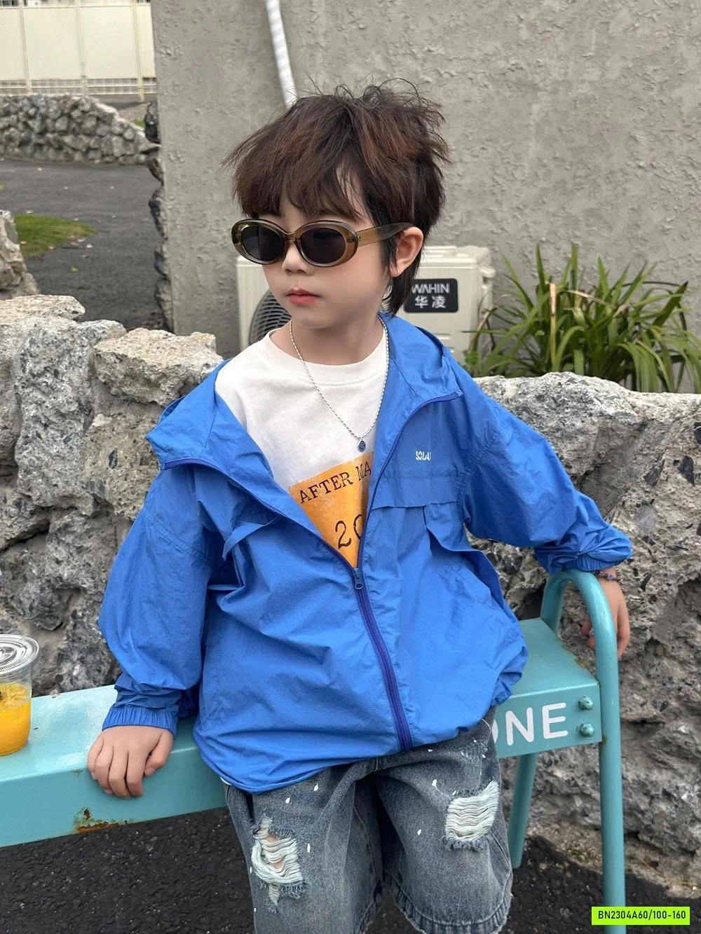 KHOÁC GIÓ MỎNG CHỐNG NẮNG IN CHỮ AFTE