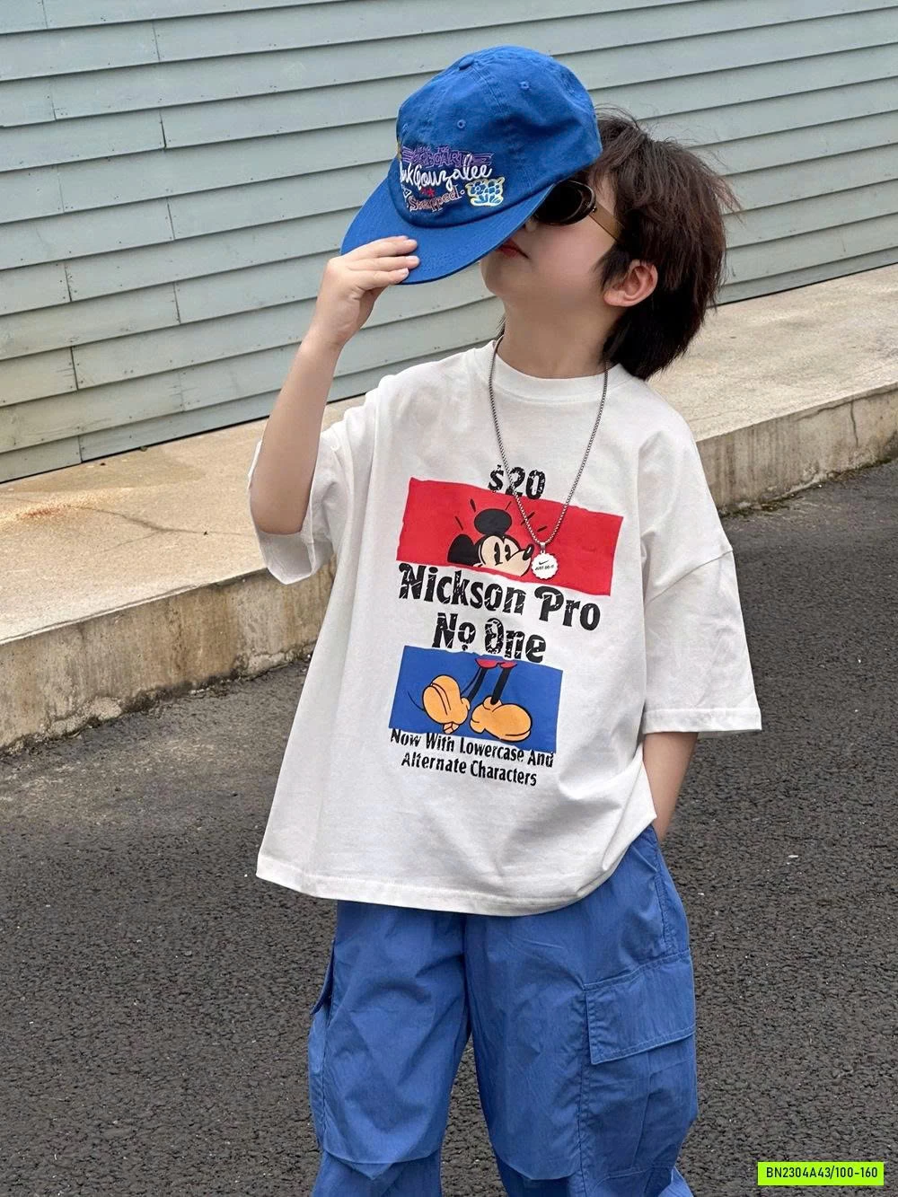 SÉT ÁO MICKEY MIX QUẦN GIÓ COBAN AFTE