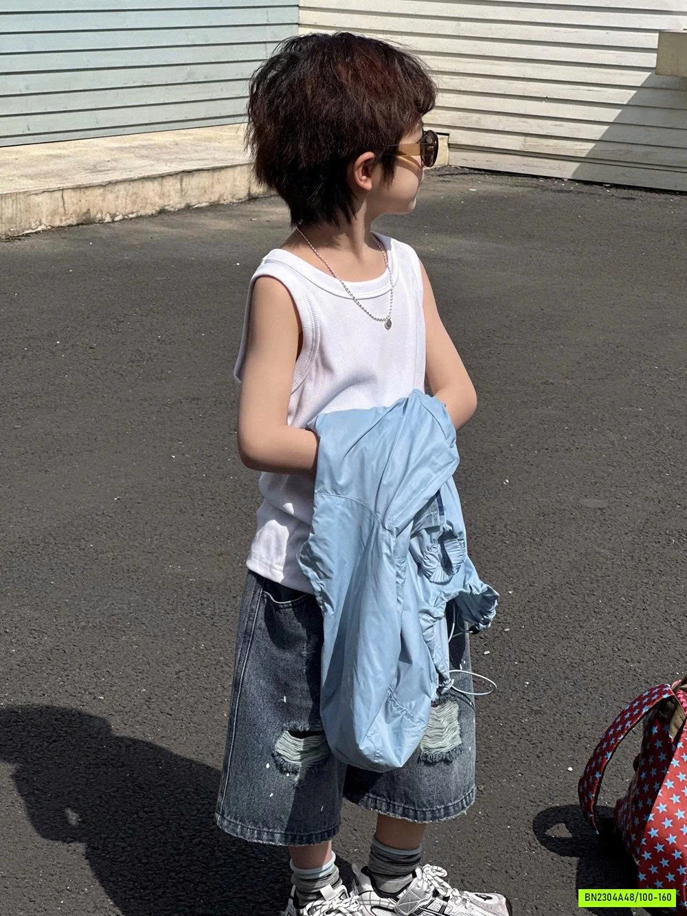 ÁO 3 LỖ TRẮNG BASIC AFTE