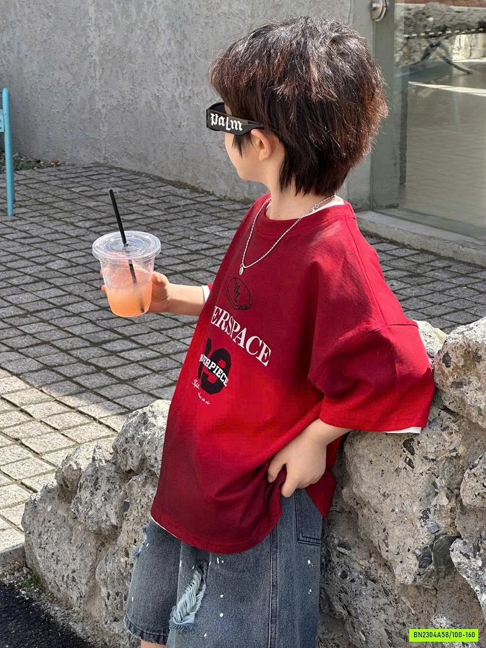 ÁO THUN ĐỎ LOANG SỐ 09 AFTE