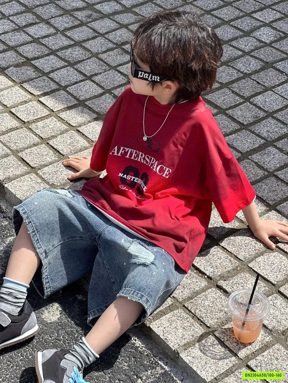 ÁO THUN ĐỎ LOANG SỐ 09 AFTE