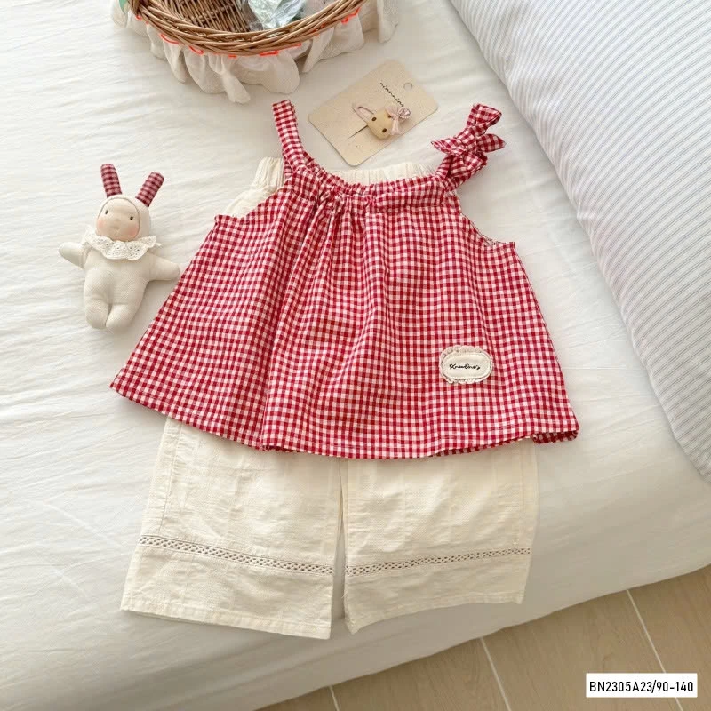 SÉT ÁO CỔ YẾM QUẦN SUÔNG TRẮNG