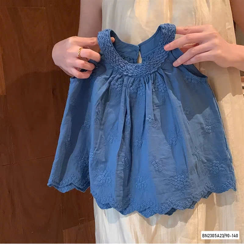 SÉT ÁO CỔ YẾM QUẦN SUÔNG TRẮNG