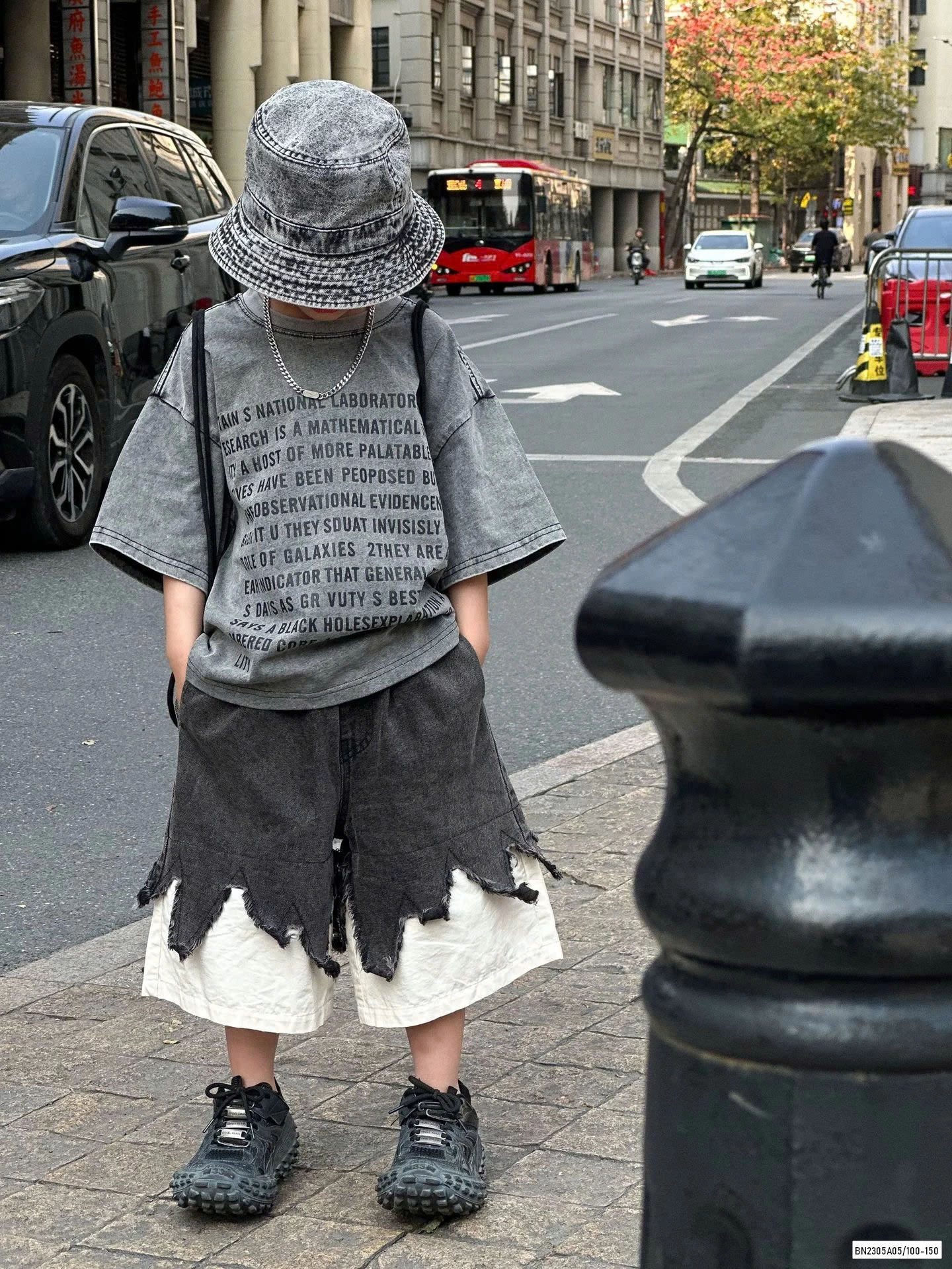 SHORT JEANS PHỐI 2 LỚP