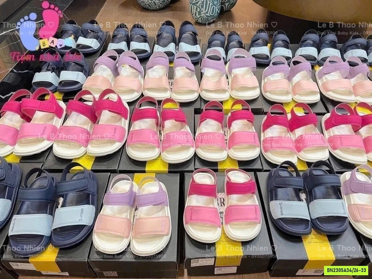 SANDAL PHỐI MÀU KOREA