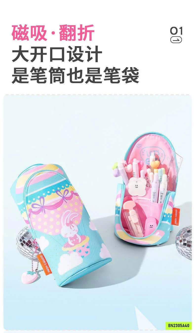 HỘP ĐỰNG BÚT DÁNG ỐNG CHO BÉ