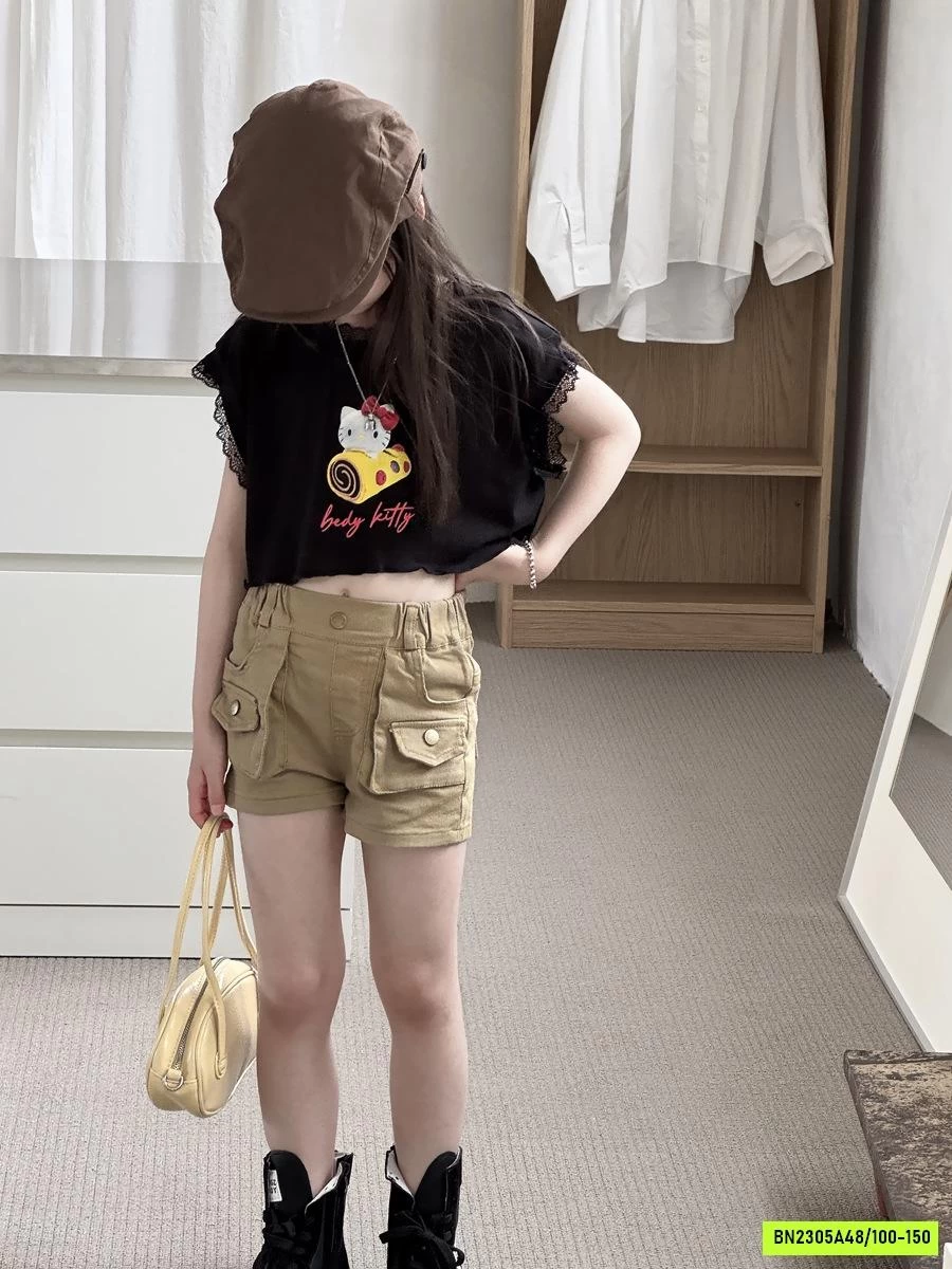 SHORT KAKI TÚI HỘP YUKIDS