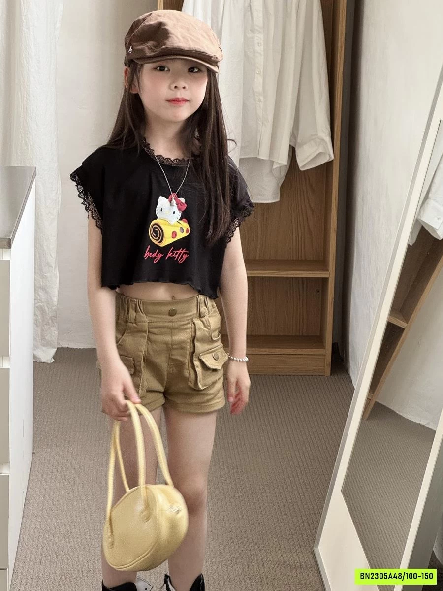 SHORT KAKI TÚI HỘP YUKIDS