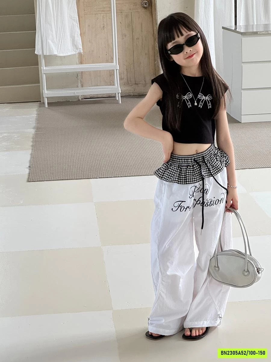 QUẦN GIÓ VIỀN CARO YUKIDS