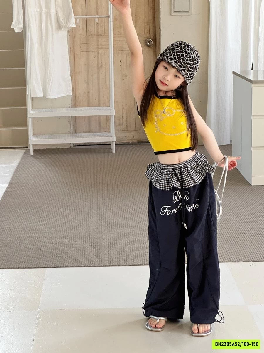 QUẦN GIÓ VIỀN CARO YUKIDS