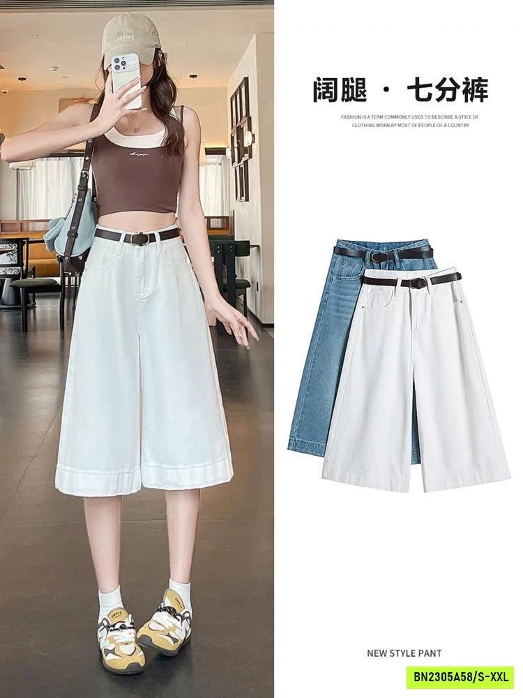 QUẦN SHORT JEANS LỬNG