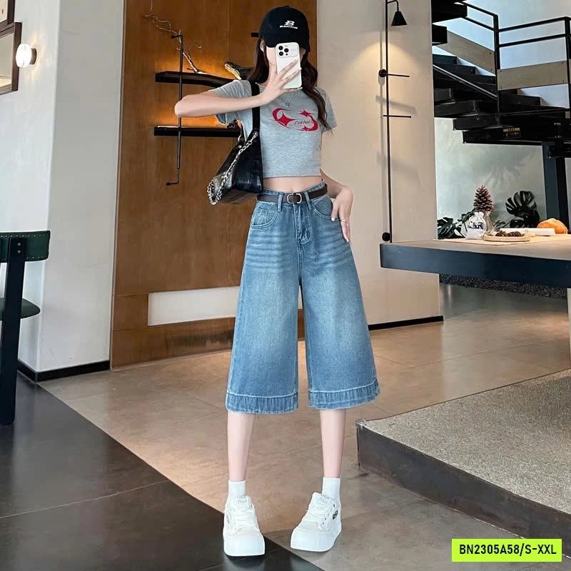 QUẦN SHORT JEANS LỬNG