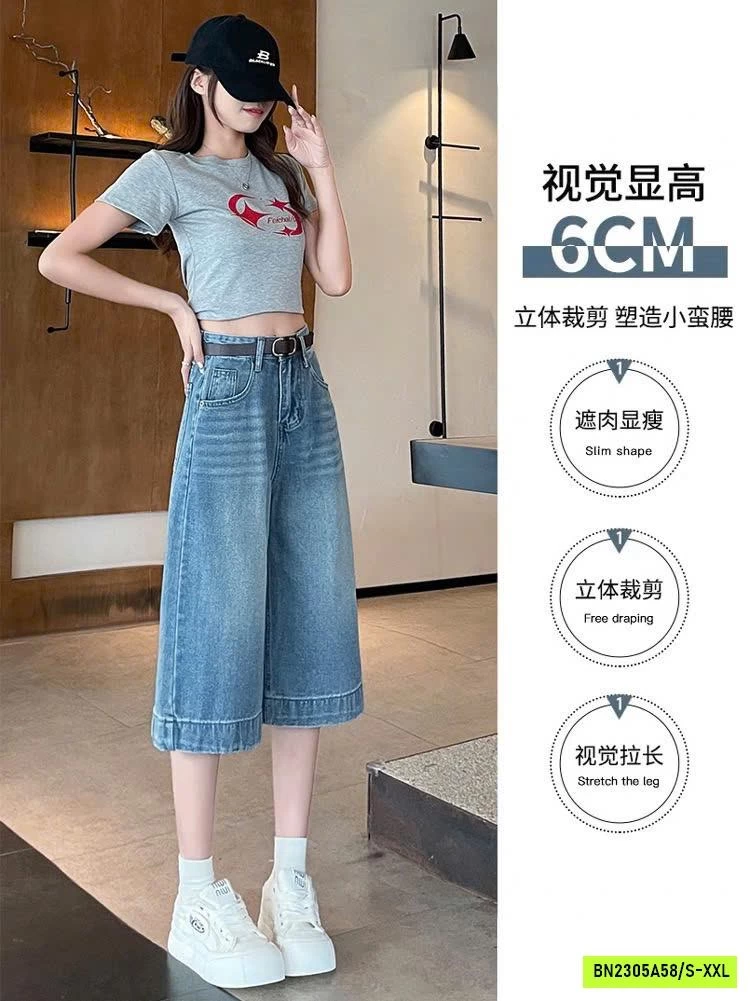 QUẦN SHORT JEANS LỬNG