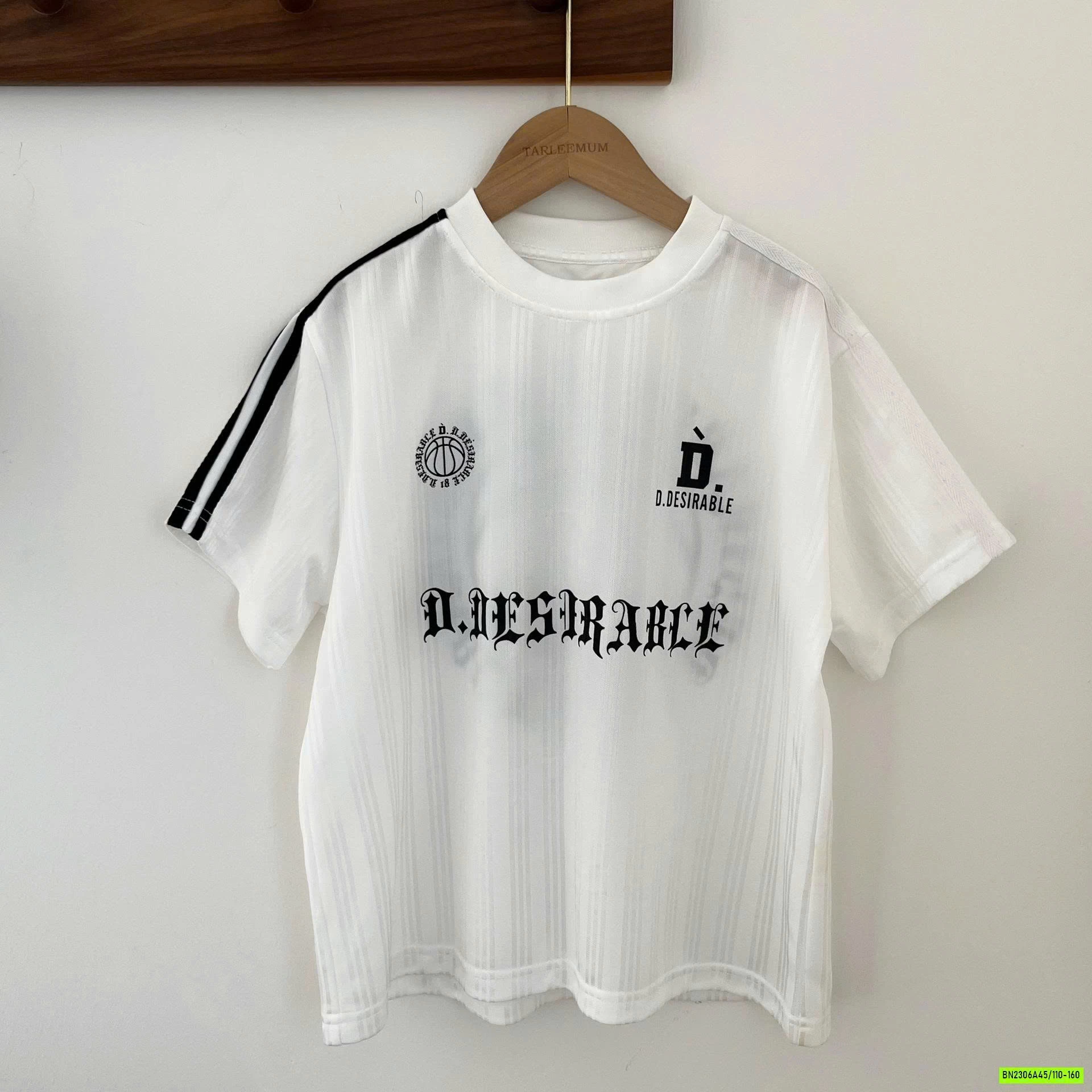 ÁO THUN THỂ THAO TRẮNG BT