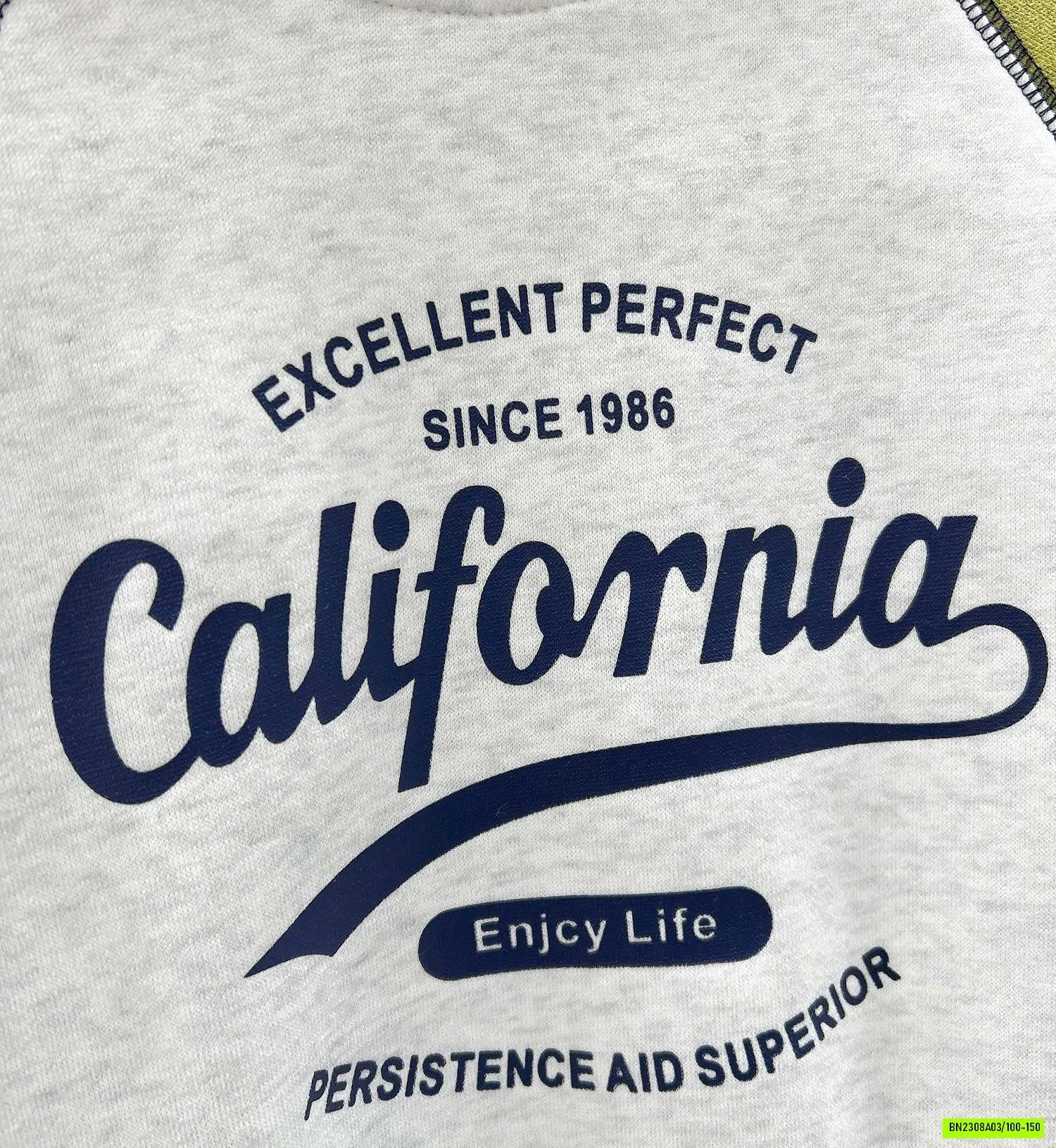 ÁO NỈ CALIFORNIA KACADY