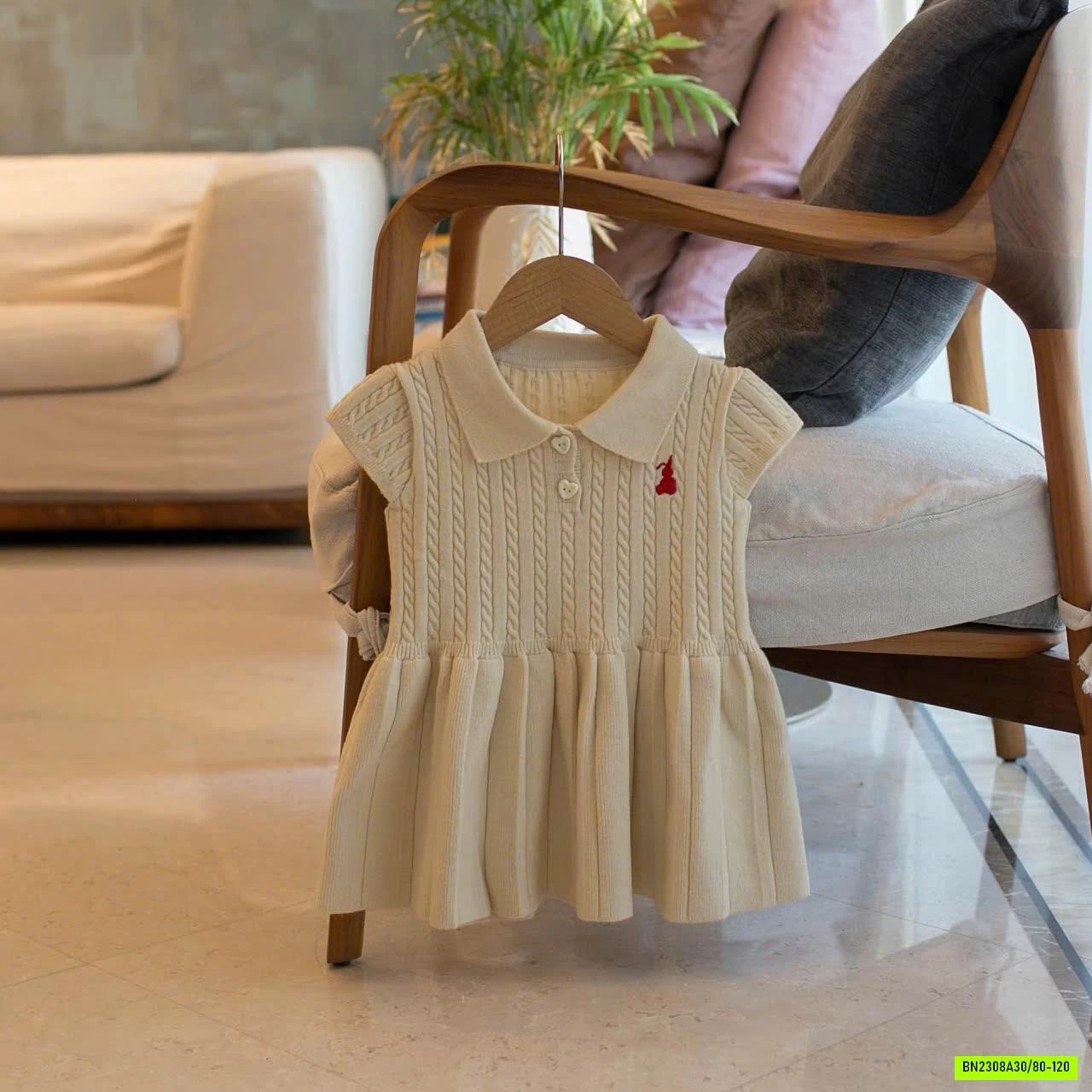 VÁY LEN POLO THÊU NGỰC