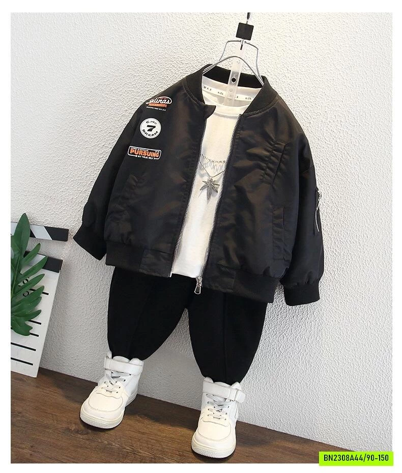 KHOÁC BOMBER BÉ TRAI