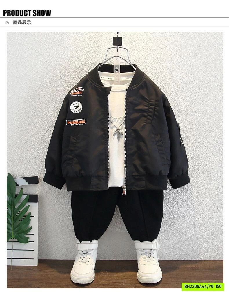 KHOÁC BOMBER BÉ TRAI