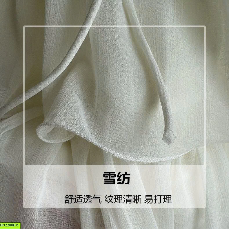 ÁO VOAN BÉO NHÚN NỮ