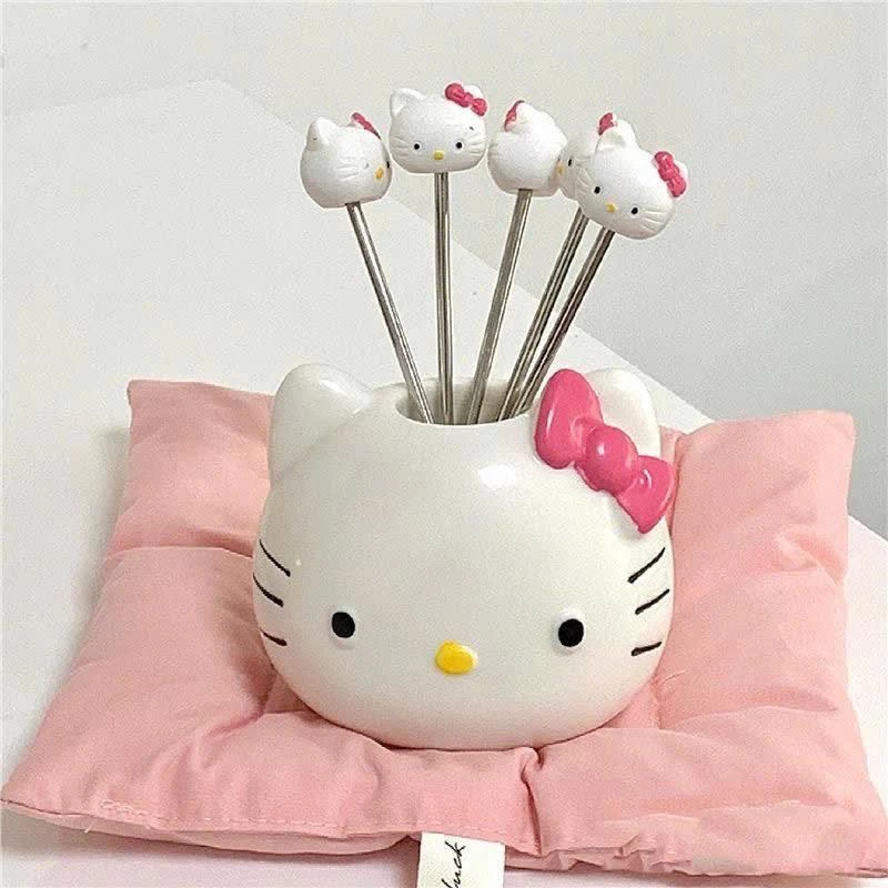SET DĨA TRÁI CÂY HELLO KITTY