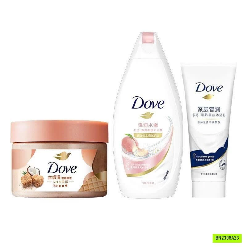 COMBO MỸ PHẨM DƯỠNG DA DOVE 3 CHI TIẾT