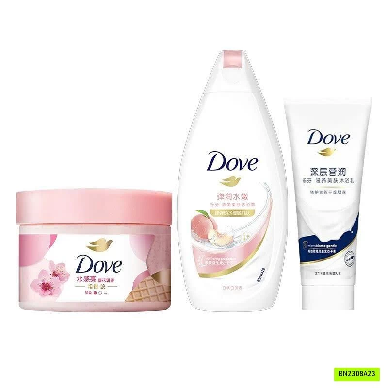COMBO MỸ PHẨM DƯỠNG DA DOVE 3 CHI TIẾT
