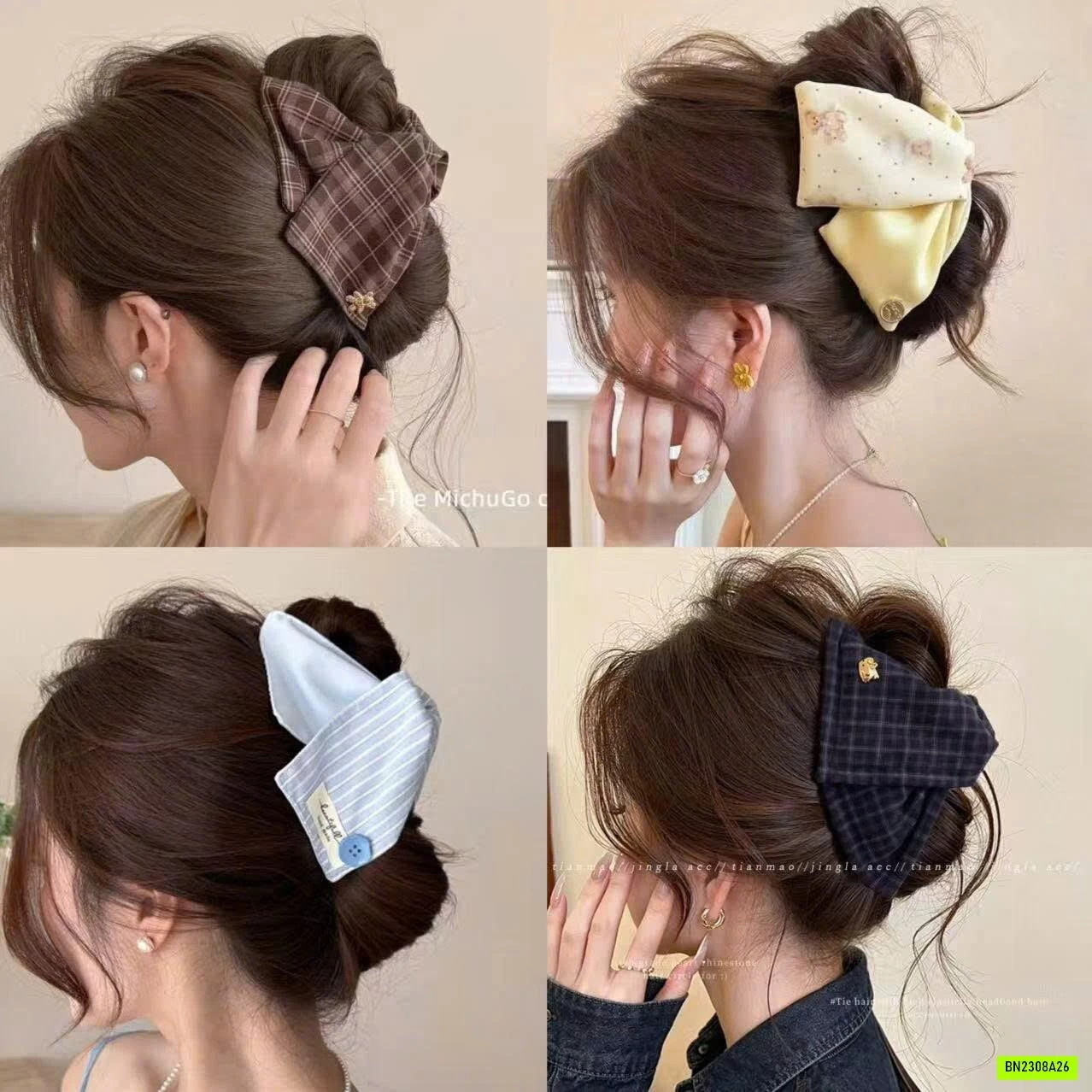 SET 4 KẸP TÓC TIỂU THƯ