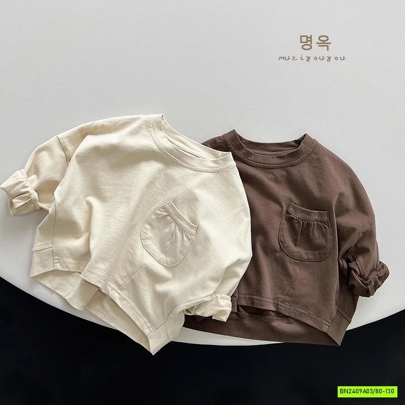 ÁO THUN TÚI NGỰC ĐUÔI TÔM
