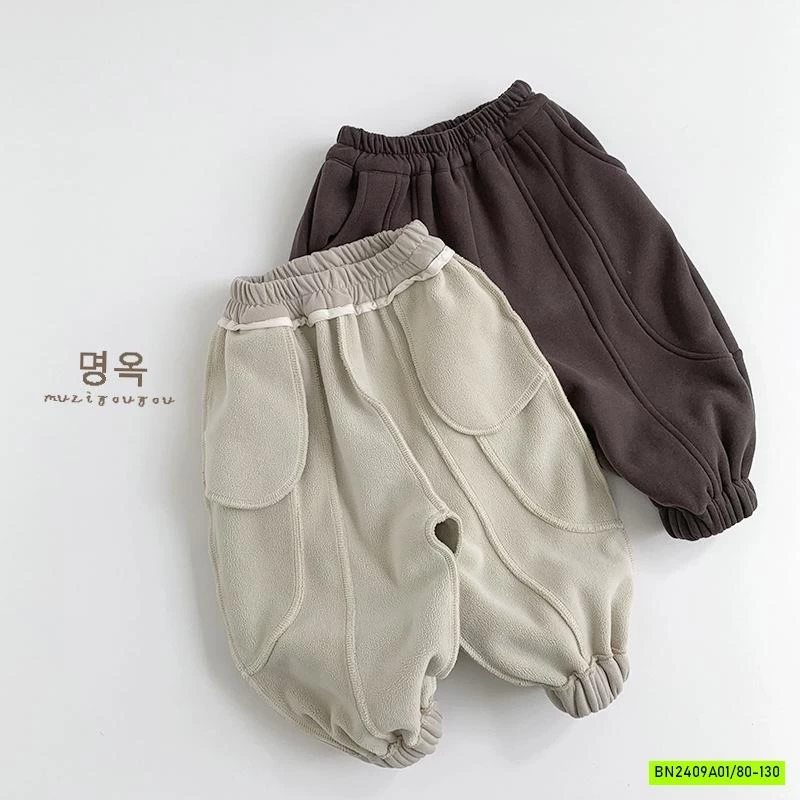 QUẦN NỈ BO GẤU LÓT LÔNG CÙN