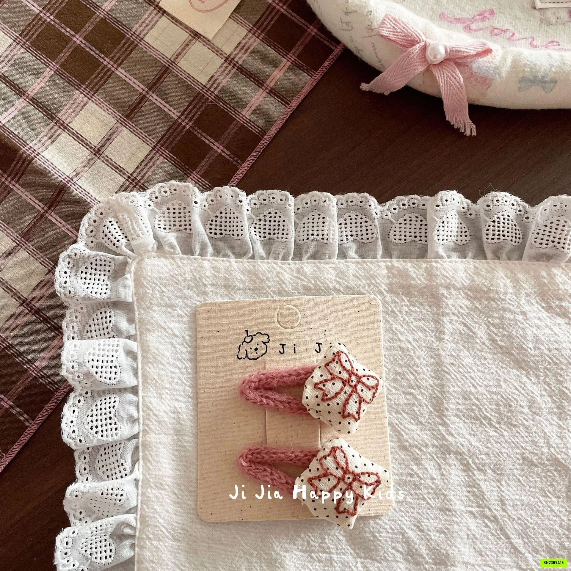 BÌA 2 KẸP THỎ TONE HỒNG
