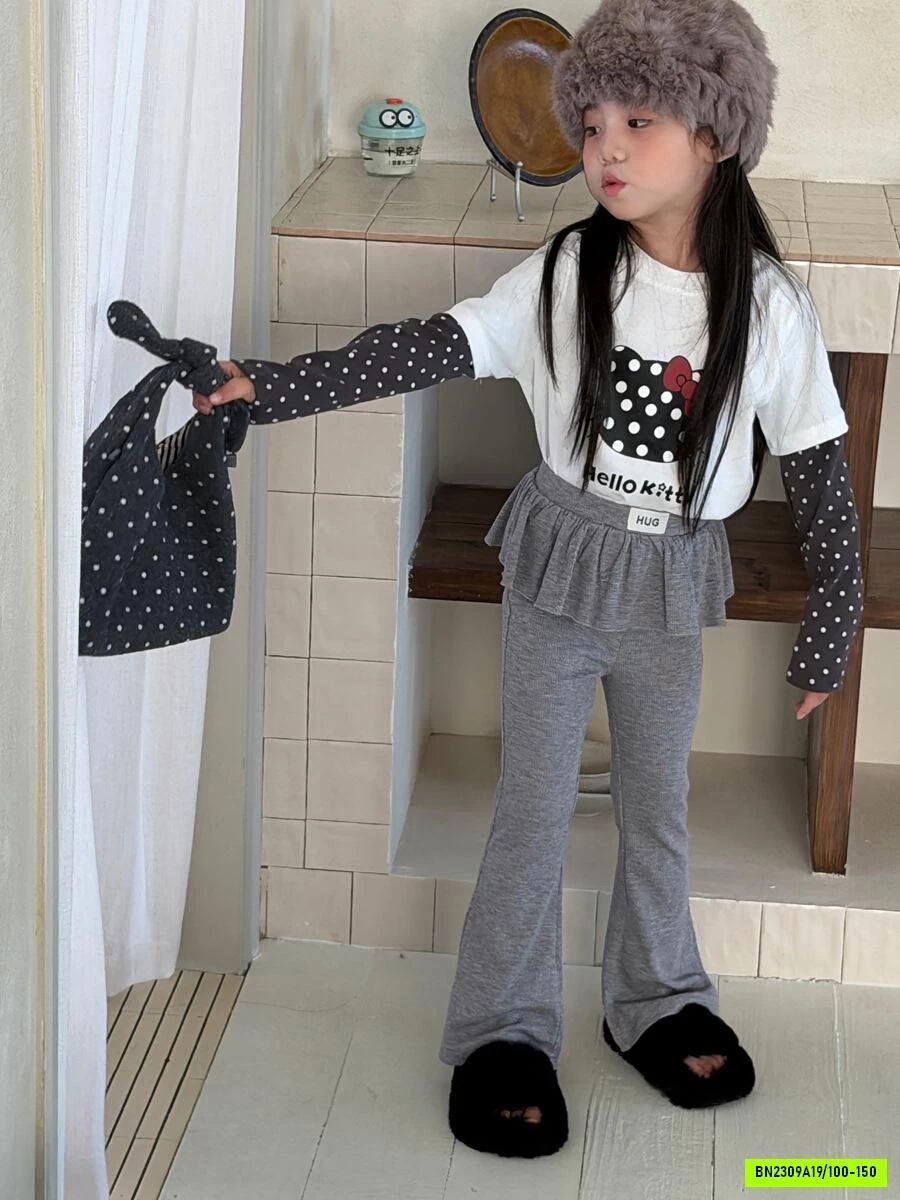 LEGGING LOE VIỀN GIẢ VÁY