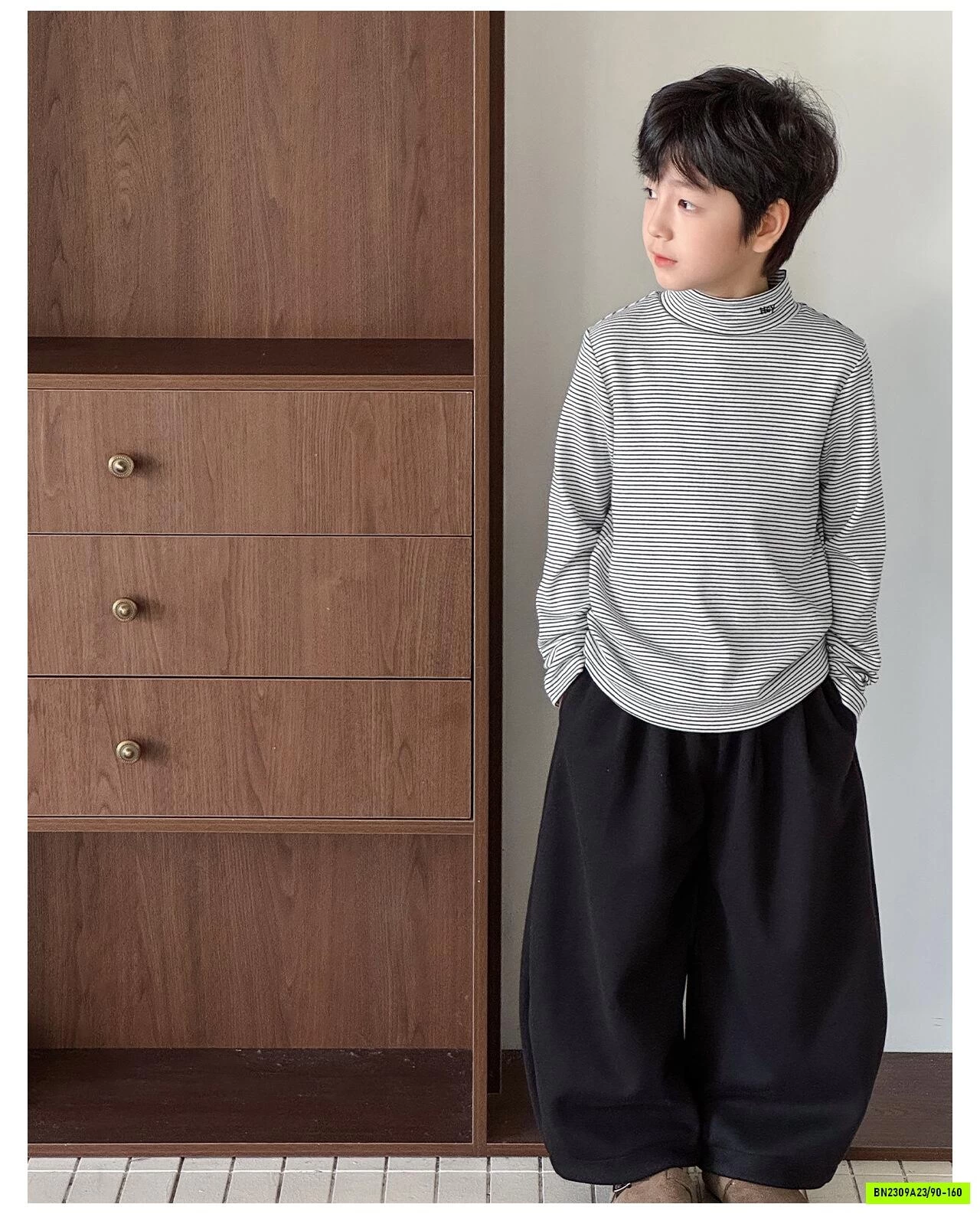 ÁO GIỮ NHIỆT CỔ 3P AOAOKIDS