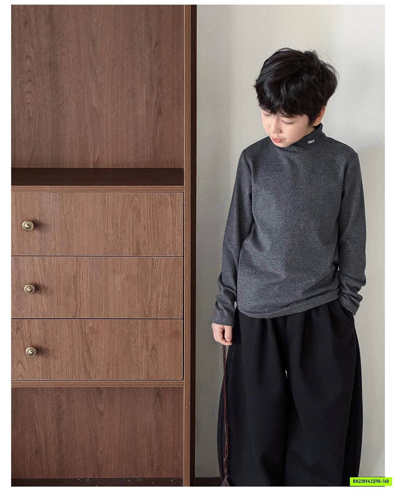 ÁO GIỮ NHIỆT CỔ 3P AOAOKIDS